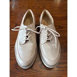 Naturalizer Oxfords Emme Beige Blush Pink Women Sz 6 NEW NWOB